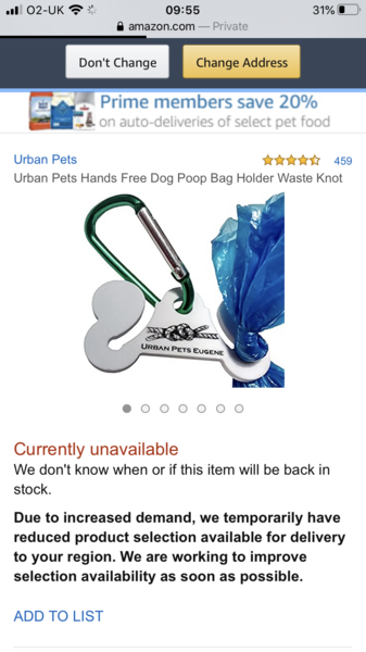 To think that leaving bags of dogshit on the floor when you go for a walk