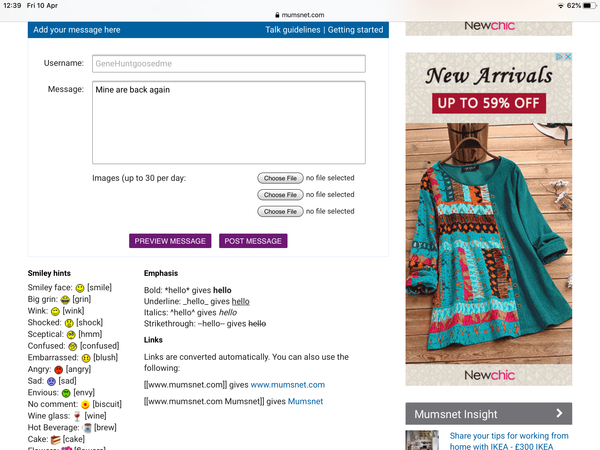 Flashing adverts on sidebar