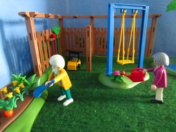 An outbreak of Covid-19 has occurred for the Playmobil people in our house...