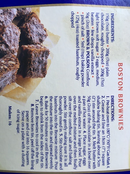 Cornflour instead of flour?