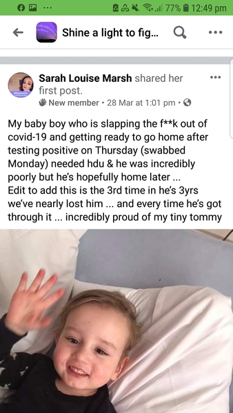 A positive thread to balance the panic. Do you know anybody who has recovered? If so then please share here