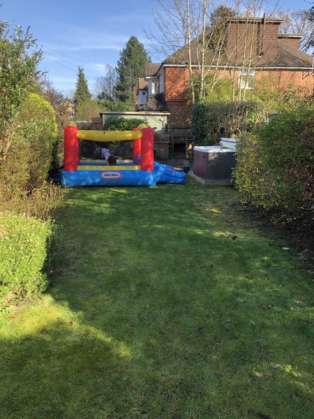 If you had to choose: trampoline, swings or climbing frame/slide?