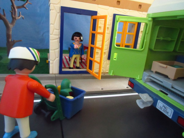 An outbreak of Covid-19 has occurred for the Playmobil people in our house...