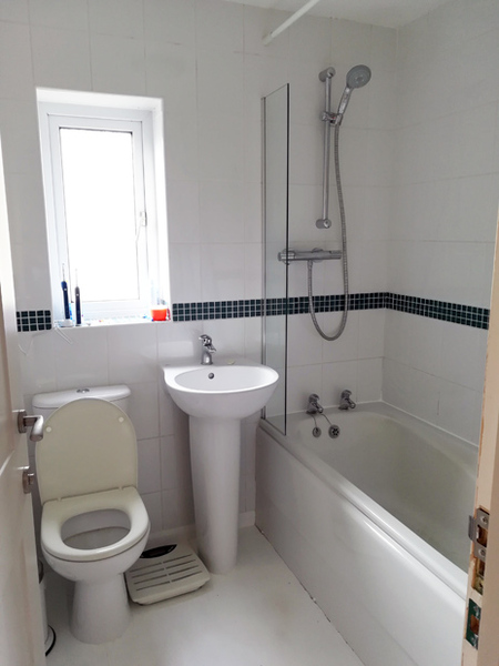 Redesign teeny bathroom to shower-room, storage ideas please.