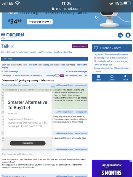 Mumsnet is now unusable on mobile website ?!