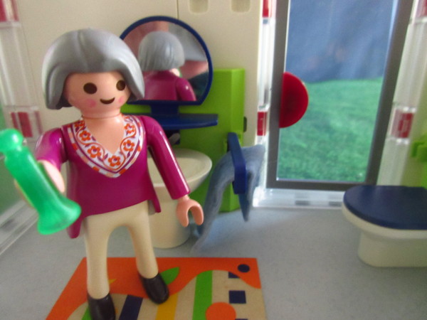 An outbreak of Covid-19 has occurred for the Playmobil people in our house...