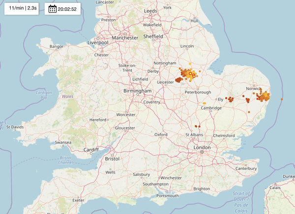 Thunderstorm watch Easter Saturday and Sunday