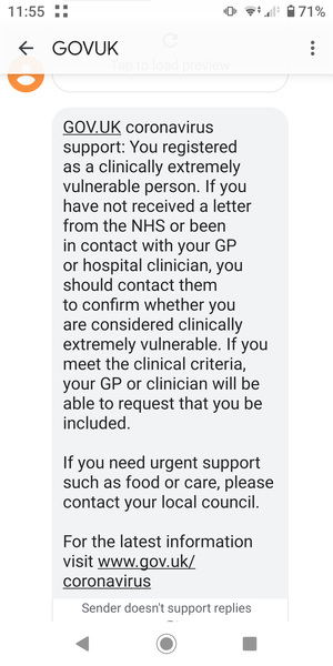 Getting on the vulnerable list