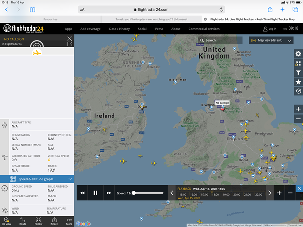 Flight Radar 24 pt 2
