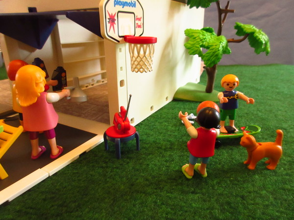 An outbreak of Covid-19 has occurred for the Playmobil people in our house...