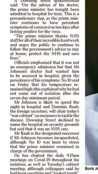 Westminstenders: A test of logistic planning