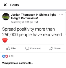 A positive thread to balance the panic. Do you know anybody who has recovered? If so then please share here