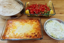 To ask you to show me your baking/food?