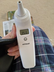 My temp is 35.7/35.8 what does this mean?!