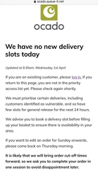 Ocado Anytime Smart Pass holders - have you received priority access yet?