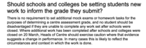 GCSE and A-level guidance has been issued