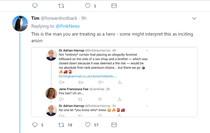 Dr Adrian Harrop (a trans activist) just asked for screen shots of anti trans statements posted here at MN