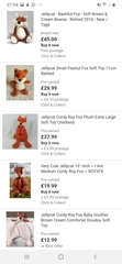 Desperately seeking a little jellycat fox in a blue jumper :(