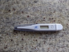 My temp is 35.7/35.8 what does this mean?!