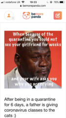 AIBU to ask for your favourite isolation memes?