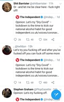 Wankerbastards standing together. Moderatin' may take a hit while around us things are shit. But we stand arm in arm, heart to heart but a respectable 2 meters apart.