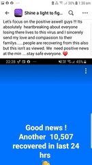 A positive thread to balance the panic. Do you know anybody who has recovered? If so then please share here