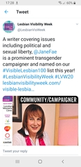 Lesbian Visibility Week 2020