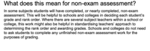 GCSE and A-level guidance has been issued