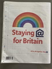 What do people think of the government’s message wrapping every newspaper today?