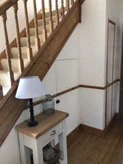 How to decorate this hallway/staircase?
