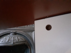 Help - I just can't see how this desk top will attach to this frame with these screws
