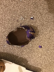 WHAT has eaten DD’s Easter egg!!!!!!
