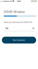 Please take 1 minute to report your health daily, even if you’re well