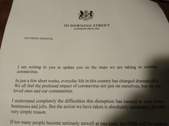 Has anyone had their letter from Boris yet?