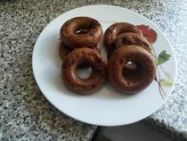 To ask you to show me your baking/food?