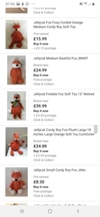 Desperately seeking a little jellycat fox in a blue jumper :(