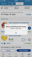 URGENT!!!! Click and collect slot drama!!