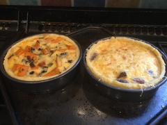To ask you to show me your baking/food?
