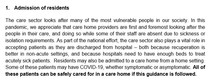 Shocked about death in care homes **MNHQ content warning**