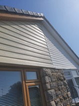 White plastic cladding....help!