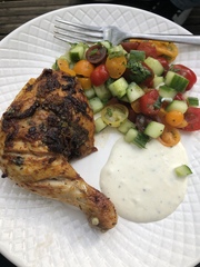 To ask you to show me your baking/food?