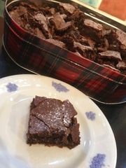 To ask you to show me your baking/food?