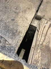 Help identifying wooden floorboards, please