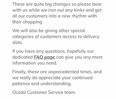 Ocado Anytime Smart Pass holders - have you received priority access yet?