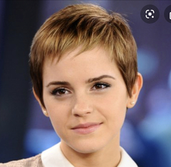 Pixie hair getting wet