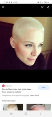 I shaved my head.