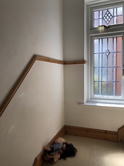 How to decorate this hallway/staircase?