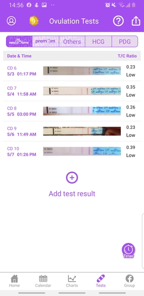 First month of ttc