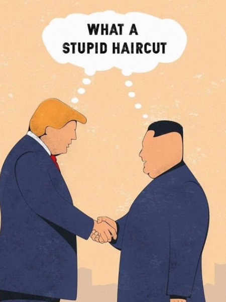 to not see any redeeming characteristics in Donald Trump?