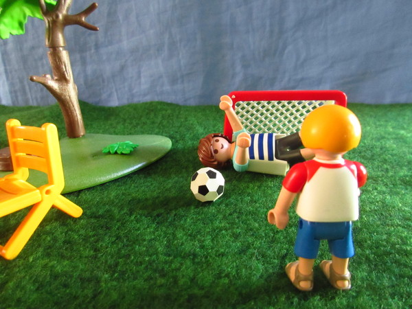 An outbreak of Covid-19 has occurred for the Playmobil people in our house...